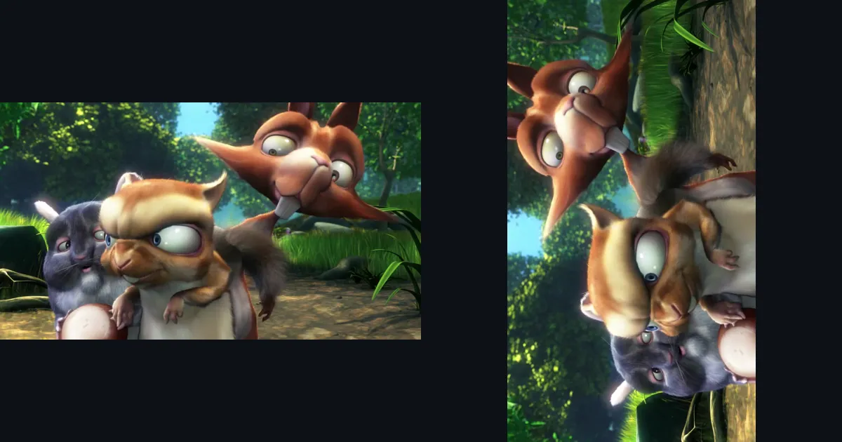 Rotate a video with FFmpeg, no re-encoding